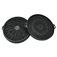 Filtre à charbon actif rond de haute qualité pour hotte de cuisine IDEA Factory, filtre à graisse pour hotte de cuisine
