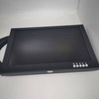 Moniteur LED 10,1 pouces - Ports VGA/AV/USB/BNC, 1280*800, support, télécommande, câble, métal noir pour caméra IP CCTV