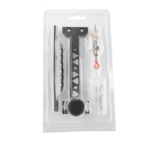 Visée de tir à l'arc pour arc classique et longbow, noire, 131g, en plastique PE, accessoires de chasse en plein air