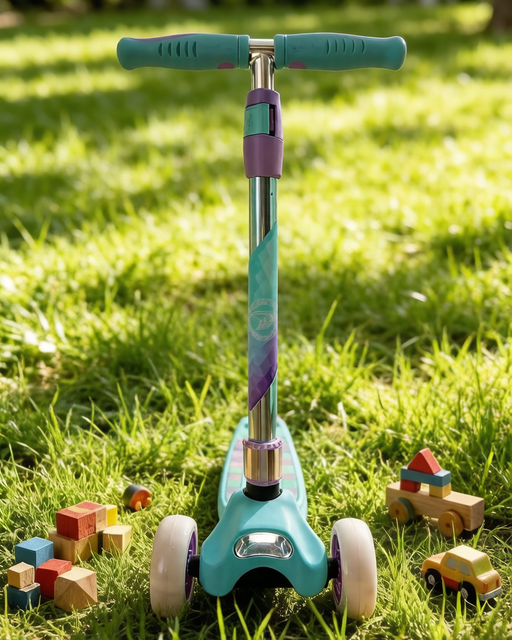 Adjustable Height Led Wheel Foldable Kick Scooter Children's Kids Scooter 3 Wheel