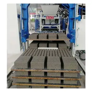 Macchina per blocchi di cemento QT4-25 macchina per lo stampaggio di blocchi di calcestruzzo completamente automatica fabbricazione di mattoni