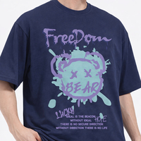 Hochwertige Herren-T-Shirts aus 100% Baumwolle, Übergroße Größen, Einfarbig mit Rundhalsausschnitt, Schwere Qualität, Großhandel und Individuelle Anpassung