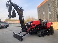 Pengiriman Gratis Rotary Tiller 50 HP Poros Transmisi Penggerak Crawler Rotary Tiller Kebun Buah Rotary Tiller Lahan Kering Harga Rotary Tiller