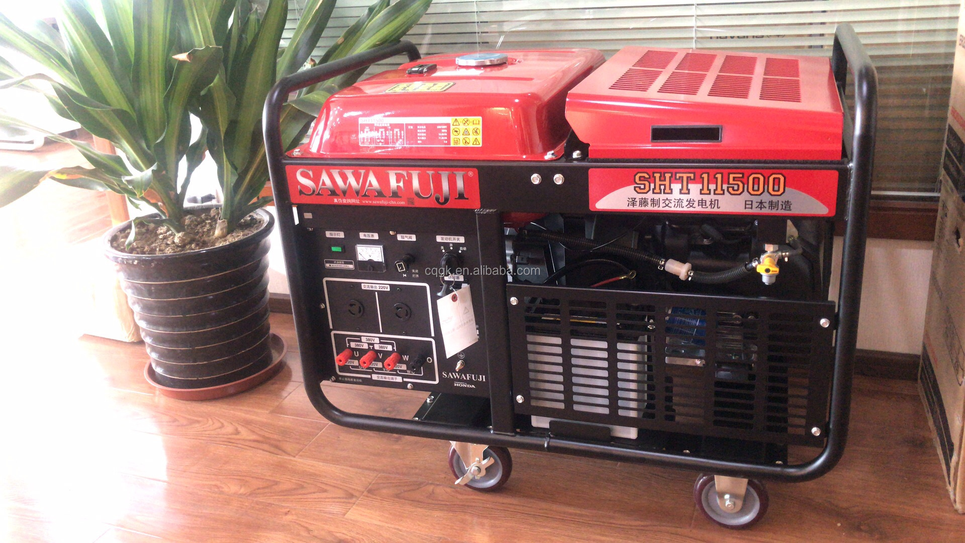 Japan SAWAFUJI GX630 10kW Gasoline Generator SH11000 - Reliable