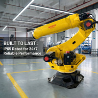 Bras robotisé articulé 6 axes avancé, charge utile 210 kg, portée 2700 mm, robot de préhension et de placement, ligne de production intensives, moteur et boîte de vitesses