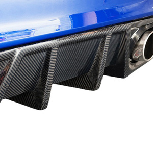 Alerón Trasero de Fibra de Carbono Compatible con Jaguar XE <span class=keywords><strong>XEL</strong></span> 15-19, Difusor Trasero de 4 Salidas, Accesorios de Modificación de Carrocería - Product Image 6