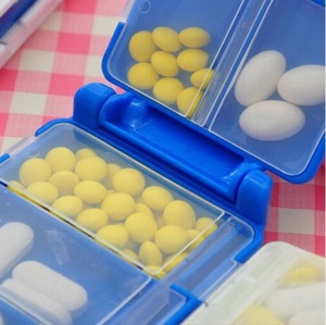 Portapillole da Viaggio a Tre Strati con 8 Scomparti, Organizzatore per Vitamine con Etichette, Vendita all'Ingrosso OEM di Alta Qualità - Product Image 5