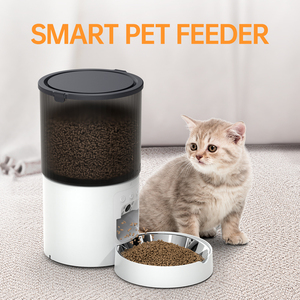 4L Plastic Smart Pet <strong>Feeder</strong> with 2 Mega Pixel HD Camera WiFi 2.4G 5G App Control Automatic <strong>Cat</strong> Dry Food Dispenser - Product Image 4