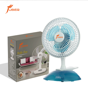 Petit ventilateur électrique de 6 pouces, alimenté par courant alternatif, ventilateur de table à clip avec grille de sécurité ultra-fine pour la chambre de bébé et le bureau d'étude - Product Image 4