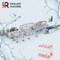 Máquina de Llenado y Tapado de Botellas de PET Rotativa de Bajo Consumo con Bajo Mantenimiento