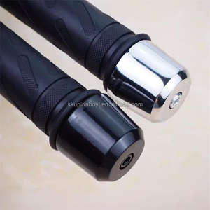 Bouchons d'extrémité de <span class=keywords><strong>guidon</strong></span> de <span class=keywords><strong>moto</strong></span> rétro universels Poignées Capuchons de poignée Curseurs adaptés aux motos - Product Image 3