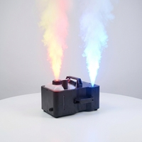 Machine à fumée à colonne d'air LED 3000W, effet de brouillard multicolore, tension universelle AC 110-220V, bars, salons, mariages, spectacles sur scène