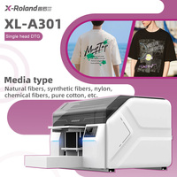 Impresora de Inyección de Tinta DTG de Alta Calidad I3200 DX7 de un Solo Cabezal para Impresión Textil en Camisetas, Bolsas de Tela y Prendas
