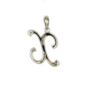 Pendentif de luxe en or blanc 18 carats avec lettre W et diamants étincelants de 0,537 ct, bijoux fins polis pour femmes, à porter au quotidien - Product Image 2