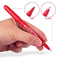 Touchfive — stylo de tatouage pour les sourcils, maquillage Permanent, Microblading, design fin, outil de croquis, noir/rouge/bleu en option, marqueur de perçage, fournitures de Position