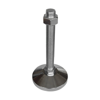 Pieds de support réglables en acier inoxydable 304 robustes M8/M10/M12 pour nivelleur de machine à montage au sol