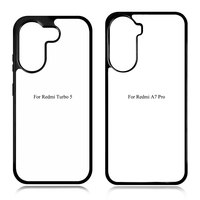 Casing HP Custom Sublimasi 2D TPU DIY Personal untuk Redmi Turbo 5 A7 Pro