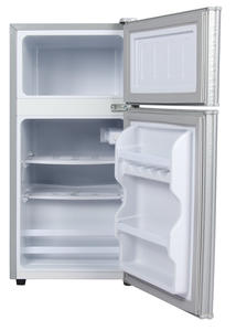 Réfrigérateur/Armoire à boissons compacte portable en acier inoxydable à double compartiment avec compresseur électrique OEM/ODM - Product Image 2