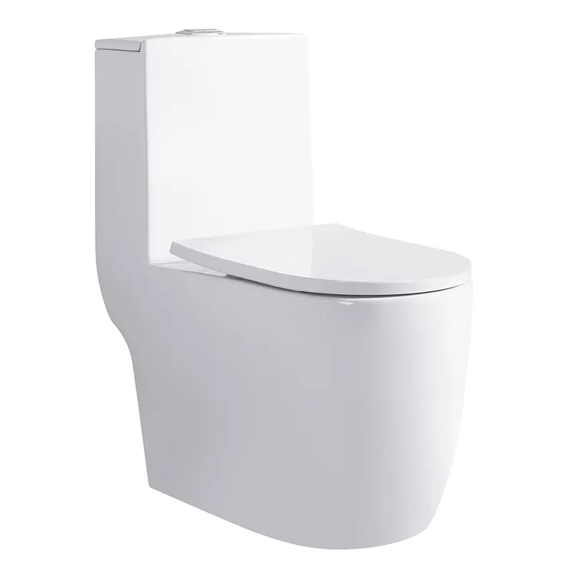 المحرز في الصين عالية الجودة المزدوج فلاشينغ 3/6 L مرحاض سيراميك الحمام المرحاض كومود Siphonic قطعة واحدة مجموعة P-trap toilet