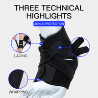 Vilico Sports Nylon Compression Cheville Attelle Équipement De Protection Football Fitness Autres Sports Compression Cheville Soutien Protecteur