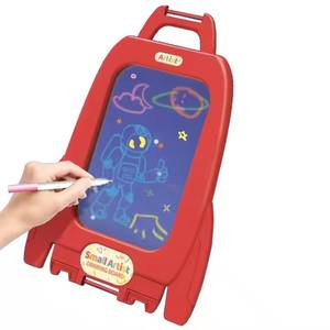 لوازم فنية 4 في 1 ، طقم رسم فني ، لوحة رسم خربشة ، لعبة أطفال ، - Product Image 5