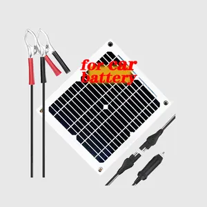 năng lượng mặt trời bảng điều khiển pin sạc xe Suppliers-Miễn Phí Vận Chuyển!!! Bộ Sạc Pin Năng Lượng Mặt Trời 12V 10W Bộ Sạc Pin Xe Hơi
