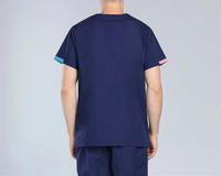 Uniforme médical Scrubs tendance, Scrubs médicaux personnalisés pour hôpital, Scrubs pour hommes, Scrubs élégants à manches courtes pour dentistes