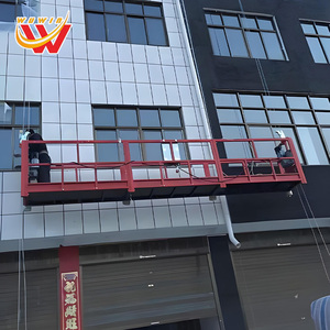 Zlp630 zlp800 mạ kẽm điện làm việc nền tảng với động cơ mới động cơ lõi treo xây dựng nâng lên cho khách sạn sử dụng - Product Image 4