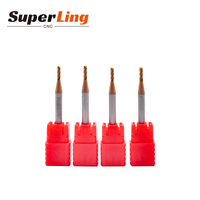 Fraise professionnelle 2/3/4/flûte différentes tailles outil de coupe en pvc à tranchant unique CNC Bits pour routeur CNC