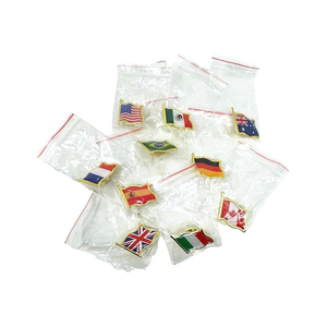 Продажа сувениров зеленого белого и красного цветов для мужчин и женщин, значок с флагом страны в мексиканском стиле, индивидуальная упаковка - Product Image 3