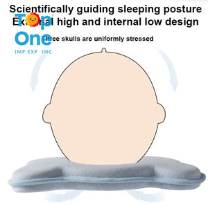 Top One Custom Printed Head Sleeping Safety Memory Foam Cotton <b>Toddler</b> Infant New Born Baby <b>Pillow</b> - Product Image 5