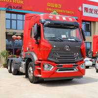 Truk Traktor Diesel Bekas Sinotruk Howo Nx Laris Manis 4x4 Setir Kiri Kanan 10 Roda Truk Traktor Berat Dijual
