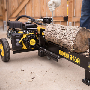 Vô địch 2024 Bán buôn máy điện 9ton thủy lực log Splitter Xăng gỗ log Splitter trên bán - Product Image 6