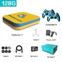 Console de jeux vidéo Pawky Box 64g intégrée 33000 jeux pour Ps1/sms/n64/psp lecteur de jeux vidéo 4k Wifi Tv Out Family Gaming Fun