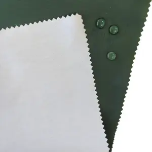 Высококачественная двухлинейная сетка 70D 0,3, нейлоновая ткань ripstop, прозрачная нейлоновая ткань, водонепроницаемая с молочным полиуретановым покрытием для куртки