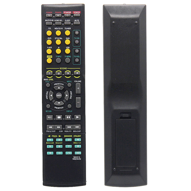 RAV315 Remote Control for Yamaha AV Receiver Remote Replacement HTR-6040 RX-V461 HTR-6050 RX-V561 WN22730EU RXV561 Home Audio