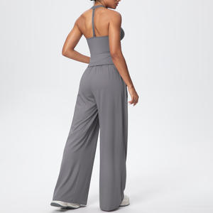 Ensemble de yoga uni grande taille pour femme, haute qualité, vente en gros, vêtements de sport et de fitness, équipement d'entraînement en vrac - Product Image 2