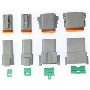 AOWIFT Deutsch Steckverbinder-Set mit Crimpzange DT 2 3 4 6 8 12 Pin Steckverbinder Deutsch Pins Größe 16 Massivkontakte - Product Image 3