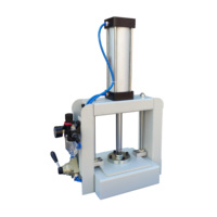 Nouvelle presse semi-automatique de style mini, pression de 100 kgf, puissance de 800 W, fonctionne avec un compresseur d'air, zone de travail de 200x200x200 mm