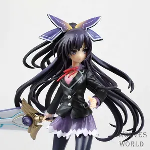 Japanese Sexy Girl action Figure Anime Date A Live Yatogami Tohka Uniform Ver. Girls PVC Action Figure Model Doll Toys 21cm