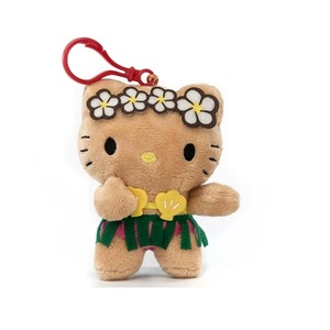 NUEVO Llavero de Peluche Sanrio de 11 cm, 9 Estilos, Muñeco de Peluche de Dibujos Animados, <span class=keywords><strong>Kuromi</strong></span>, Gatitos, Sirenas, Juguetes de Peluche Personalizados - Product Image 5