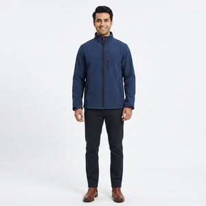 Vestes Softshell de qualité supérieure en gros, vestes Softshell pour hommes, mode, chaudes, en polyester doux, vêtements de travail en plein air - Product Image 1