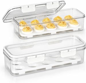 Modern Fresh Storage Box Effective Freshness Preservation <b>Fridge</b> Container Food Grade PET Plastic Rectangle Shape - Product Image 1