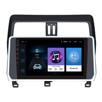 Autoradio pour Toyota Prado 2018-20 2Din Android Autoradio Stéréo Voiture DVD GPS Navigation Lecteur Multimédia Android Auto Carplay