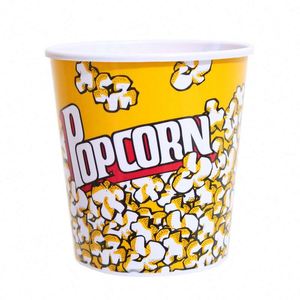 Cubo de Plástico Creativo para Palomitas, Cubo Multiusos para Palomitas, Cubo para Palomitas de Cine - Product Image 3