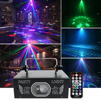 Lumières de scène laser Disco 3D d'animation en gros DMX512 lumières laser activées par le son à distance dmx éclairage de fête pour bar discothèque