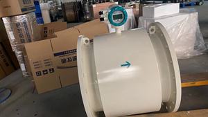 Meteran aliran magnetik Digital tipe terpisah, pengukur aliran air elektromagnet cair Akurasi Tinggi - Product Image 3