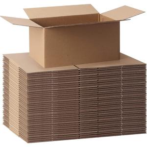 Cajas de cartón corrugado planas para almacén, embalaje de rotación de inventario, cajas de cartón corrugado económicas para envíos diarios. - Product Image 1