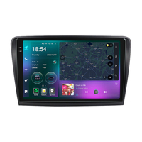 MEKEDE-Reproductor multimedia para coche M7 7870, Android, pantalla QLED, 12 + 256G, navegación GPS, AM, para Skoda Superb 2008-2015