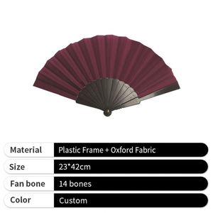Nouvel éventail pliant léger en plastique, portable et personnalisable, faible MOQ pour la vente en gros - Product Image 2